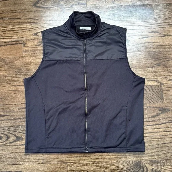 KENNETH COLE REACTION MEN'S VEST JACKET ADULT XL in BLACK Winter Fall wear - Picture 1 of 13